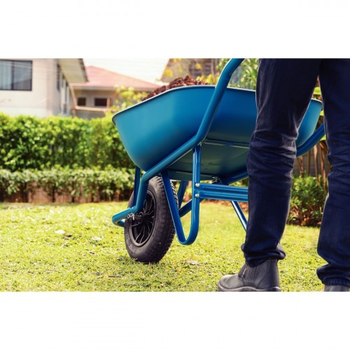 Carrinho de m�o ca�amba pl�stica rasa 50 litros - 77703/432