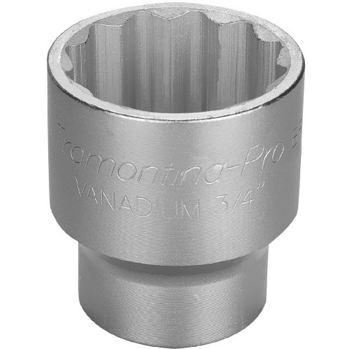 Soquete estriado 42 mm encaixe 3/4