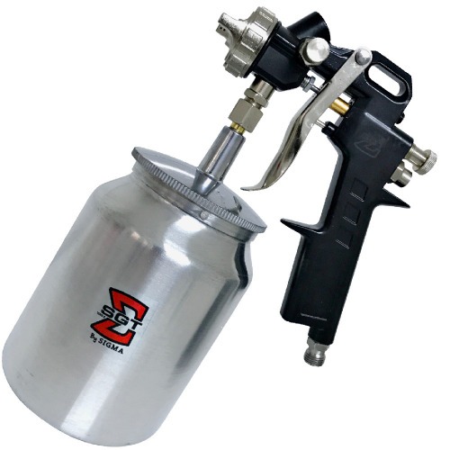 Pistola de pintura tipo suc��o com bico de 1.7 mm - SGT-3112A