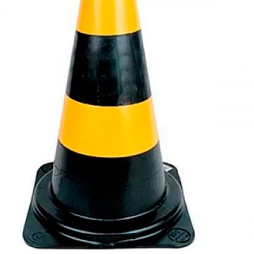 Cone para sinaliza��o 75 cm com 2 faixas - RM-44