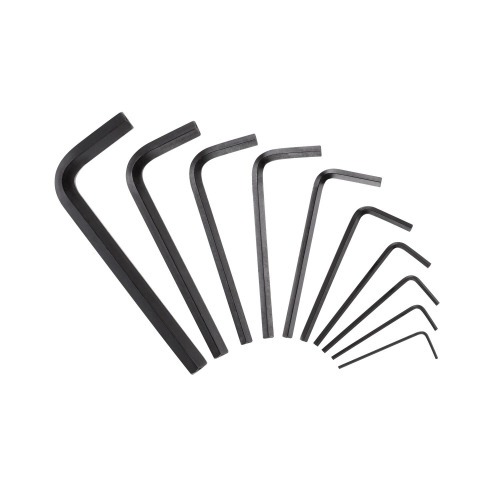 Jogo de chave allen de 1,5 a 10 mm com 10 pe�as