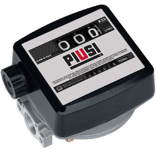Medidor mec�nico para �leo diesel 20 a 120 L/min 3 d�gitos - K33
