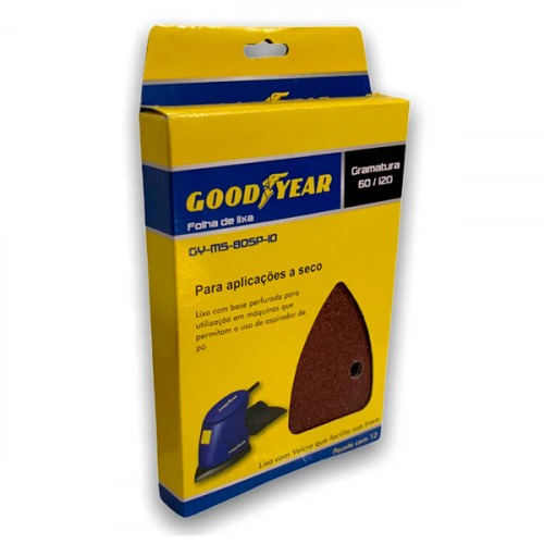 Folha de lixa delta 95 x 140 mm gr�o 60/120 com 12 pe�as