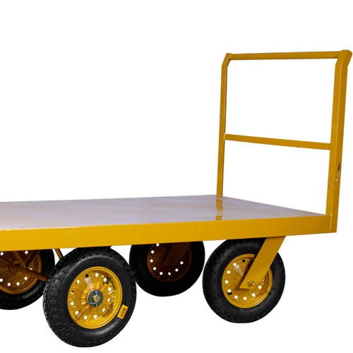 Carro plataforma com tampo em a�o 800 kg