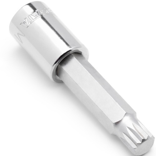 Jogo de soquete e bits multidentado encaixe 1/4