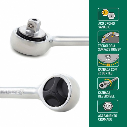 Jogo de soquete sextavado 5/32