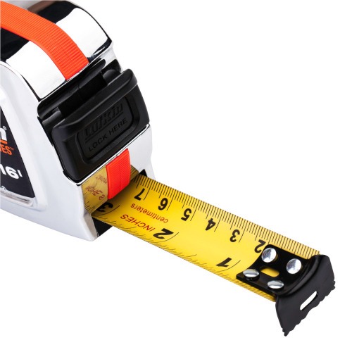 Trena com fita de a�o 25,4 mm x 5 m com trava - LEGACY SERIES