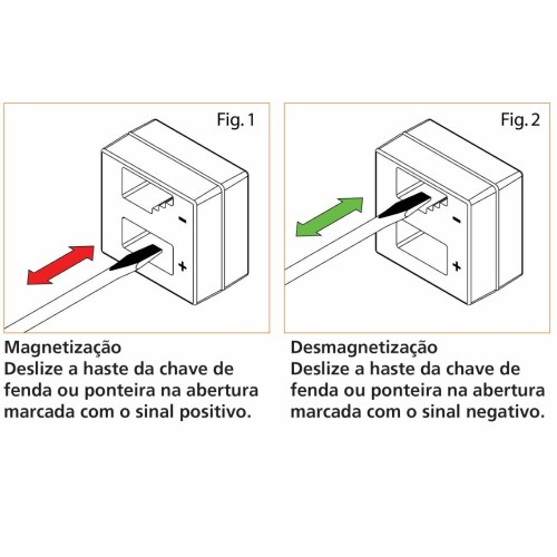 Magnetizador e Desmagnetizador de chaves - 44140000 Magnetizador e Desmagnetizador de chaves - 44140000