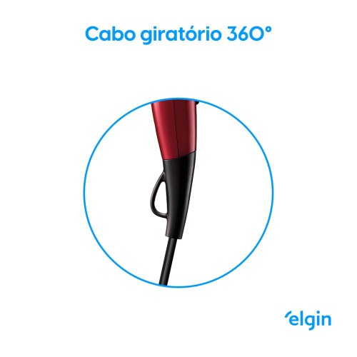 Secador de cabelo 2000 Watts com Tourmaline - Glossy �on  110V