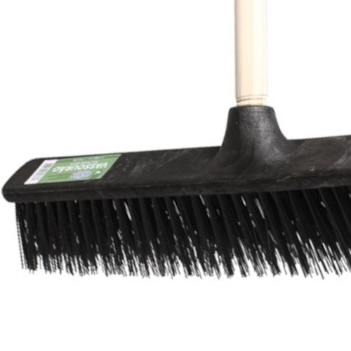 Vassoura tipo gari de pia�ava cepa plastica 60 cm