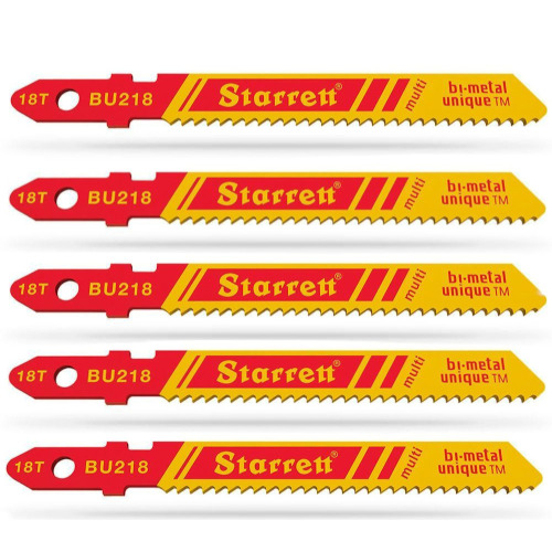 Lâmina para serra tico tico 50 mm 18 dentes - cartela com 5 unidades - BU218 Lâmina para serra tico tico 50 mm 18 dentes - cartela com 5 unidades - BU218