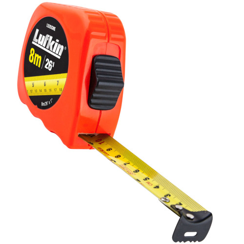 Trena com fita de a�o 25,4 mm x 8 m com trava 