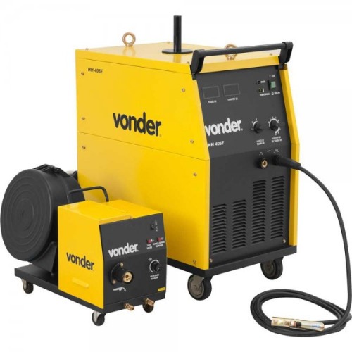 M�quina de solda MIG/MAG 400A com cabe�ote externo trif�sica - MM 405 E
