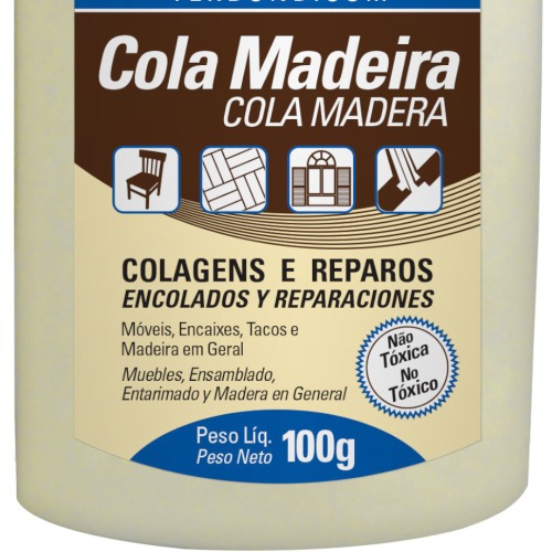 Cola branca para madeira 100g Cola branca para madeira 100g