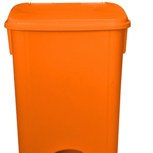 Cesto coletor de lixo 15L com pedal 4 pe�as - MVCP15