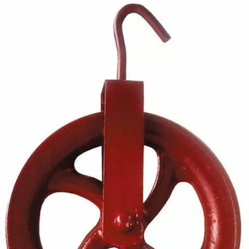 Roldana met�lica com gancho 14 cm - 99.604