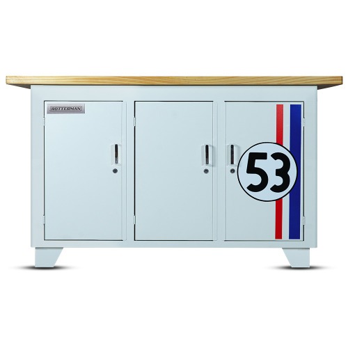 Bancada fechada com 3 portas Retr� 53 - RLL-203