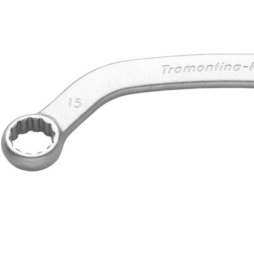 Chave estrela meia lua 15 x 17 mm a�o cromo van�dio