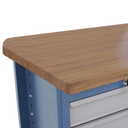 Tampo de madeira angelim para bancada 1600 x 730 x 40 mm - MA-2