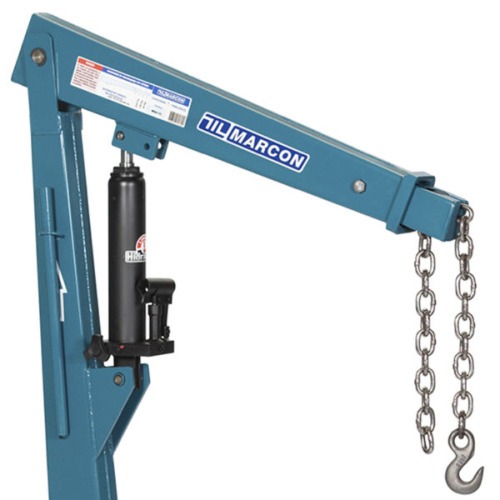 Guincho hidr�ulico 1 tonelada com prolongador rodas de ferro - MGH-1C