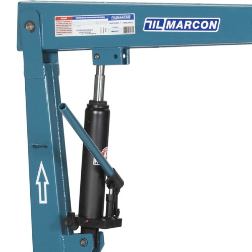 Guincho hidr�ulico 1 tonelada com prolongador rodas de ferro - MGH-1C