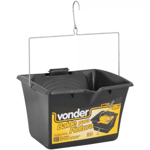 Balde para pintura com capacidade para 15 litros Balde para pintura com capacidade para 15 litros