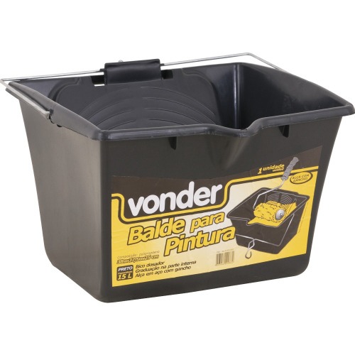 Balde para pintura com capacidade para 15 litros Balde para pintura com capacidade para 15 litros