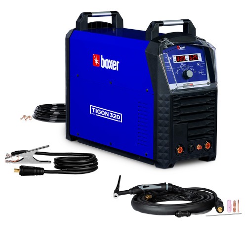 Inversora de solda 320A para eletrodo e Tig DC monofásica/trifásica 220V - TIGON320P 220V Inversora de solda 320A para eletrodo e Tig DC monofásica/trifásica 220V - TIGON320P 220V