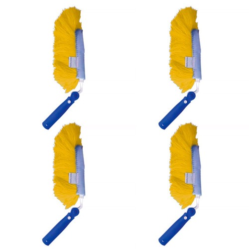 Kit 4 Espanadores eletrostático cabo angular 4 posições Kit 4 Espanadores eletrostático cabo angular 4 posições