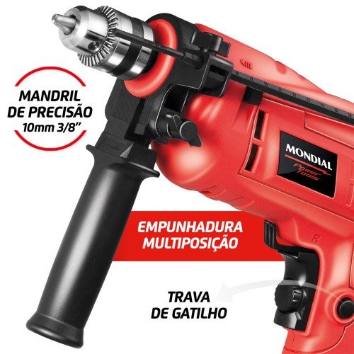 Furadeira de impacto 3/8