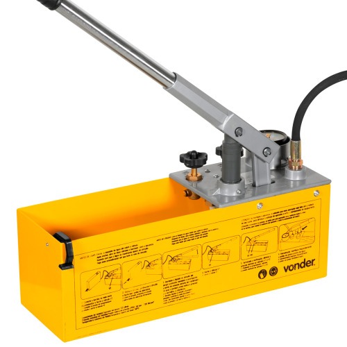 Bomba de teste hidrost�tico reservat�rio 12L 50 bar - BTV 050