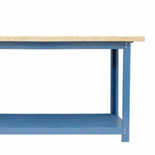 Bancada desmont�vel tampo compensado pinus 1500 x 600 x 40 mm tampo inferior chapa