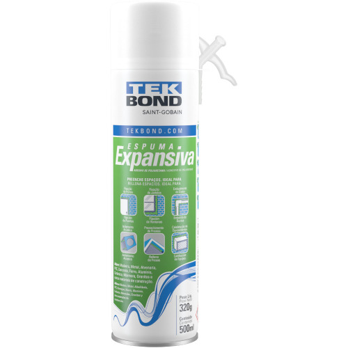 Espuma expansiva de poliuretano 320g
