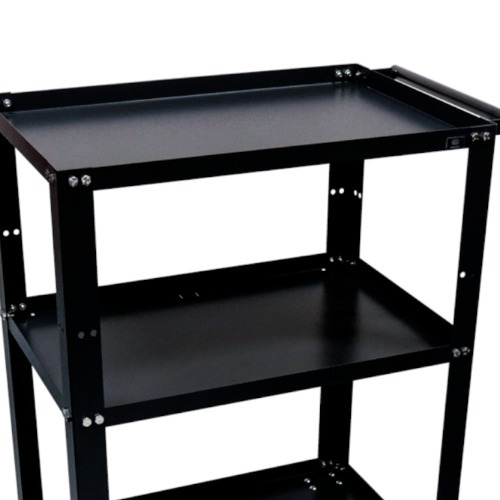 Carrinho para ferramentas aberto com 3 prateleiras - Dark