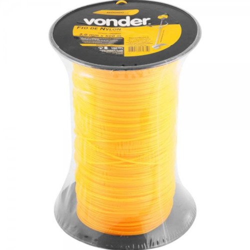 Fio de nylon espessura de 2,0 mm com 500 metros para ro�adeira