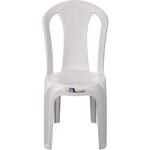 Kit 4 cadeiras pl�sticas sem bra�o bistr� - Pratagy