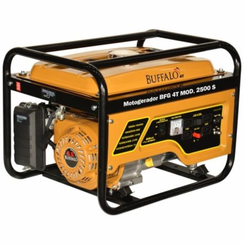 Gerador de energia 2,8 Kva a gasolina partida manual monofásico - BFG 2.500 S 110V/220V Gerador de energia 2,8 Kva a gasolina partida manual monofásico - BFG 2.500 S 110V/220V