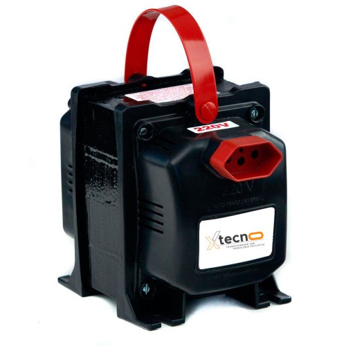 Transformador de voltagem 5000 VA tomada tripolar 20A bivolt - Tecno  110V/220V