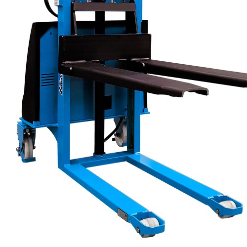 Empilhadeira el�trica eleva��o 1,60 m capacidade 1.000 kg tra��o manual - PE1016-C