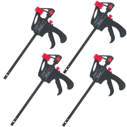 Kit 4 Grampos de aperto r�pido para marceneiro 6