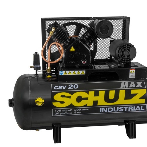Compressor de ar 20 p�s 200 litros 5 hp monof�sico - CSV20/200 MAX  220V