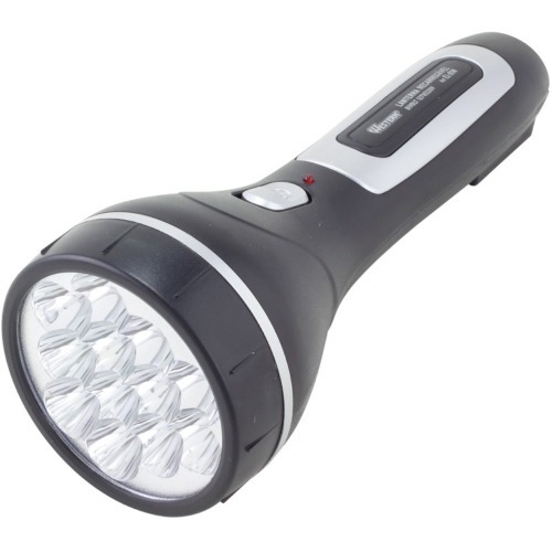 Lanterna a bateria 4V recarregável com 12 Leds - EL-81N 110V/220V Lanterna a bateria 4V recarregável com 12 Leds - EL-81N 110V/220V