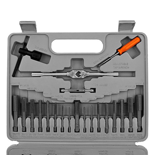 Jogo de macho e cossinetes M3 x M12 com 40 pe�as