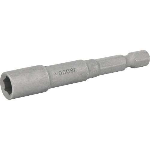 Soquete magn�tico sextavado 1/4'' x 65 mm encaixe 1/4'' - 3039000014