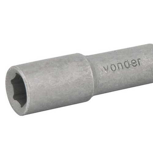 Soquete magn�tico sextavado 1/4'' x 65 mm encaixe 1/4'' - 3039000014