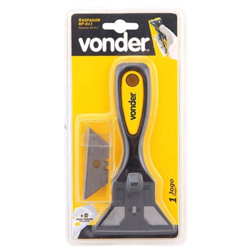 Raspador plano com 10 l�minas trapezoidais - RP011