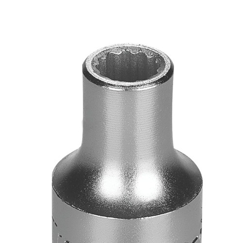 Soquete estriado 12 mm encaixe 1/2