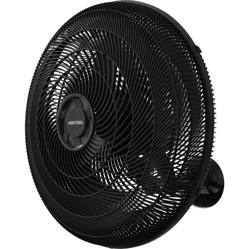 Ventilador de parede 50 cm oscilante preto 14062 - NEW  220V