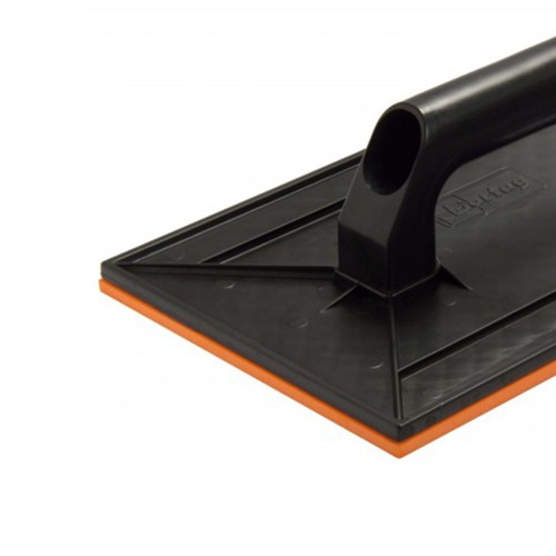 Desempenadeira pl�stica com borracha 18x30cm