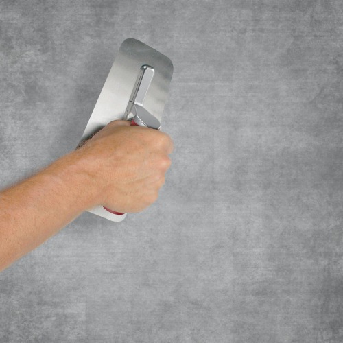 Desempenadeira em a�o inox para efeitos decorativos